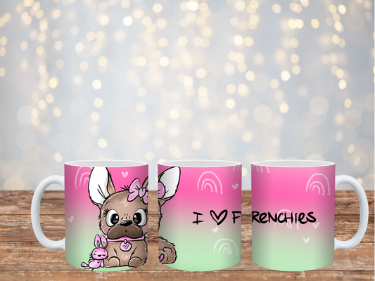 Schnubbi I Love Frenchies Tasse 9