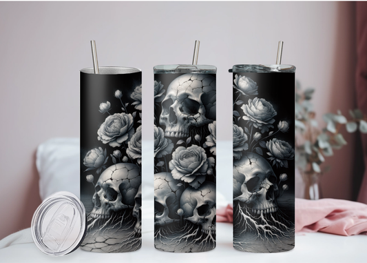 Rosen Totenkopf Becher 5