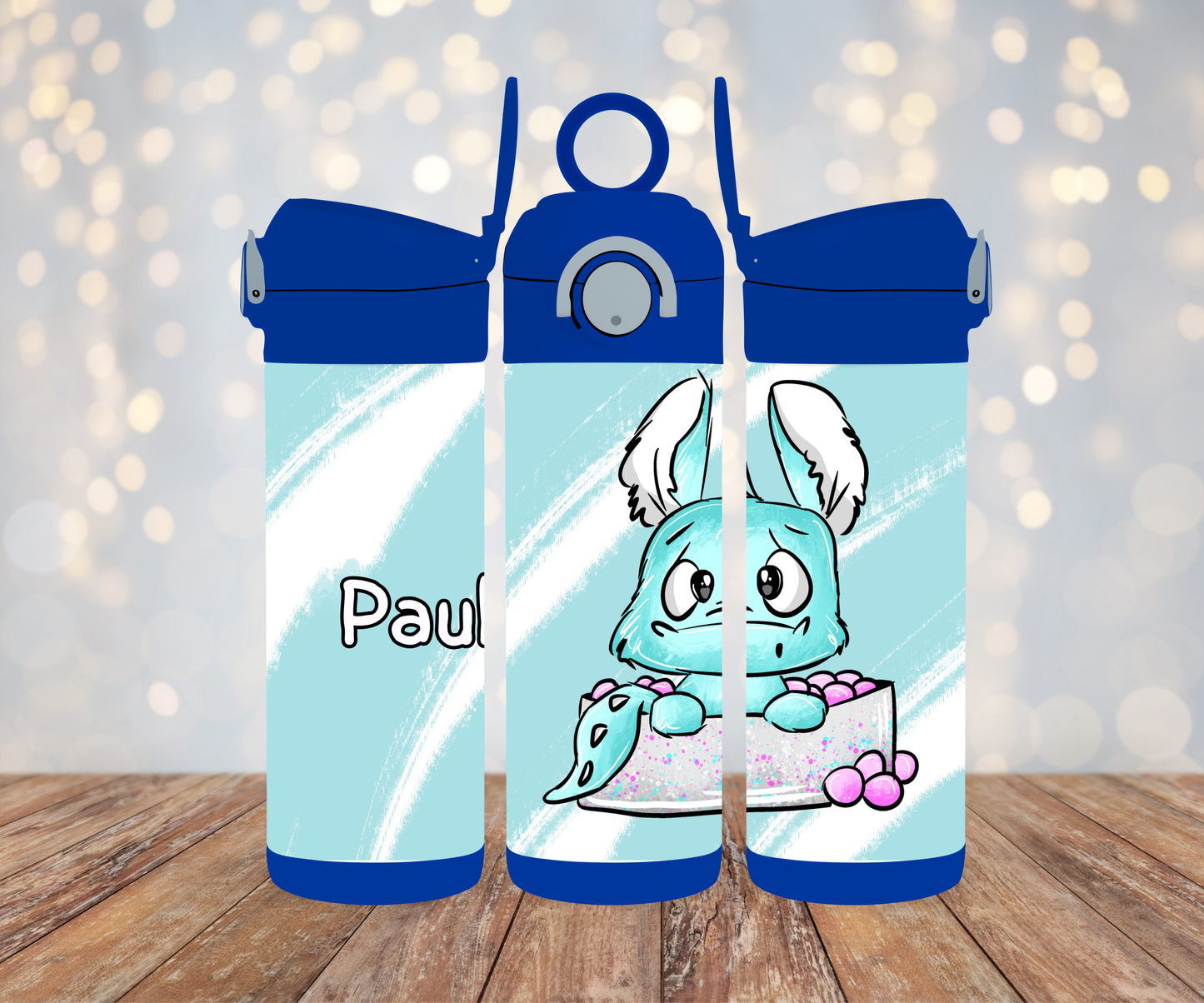 Kinderflasche Schnubbirella Bällebad Blau
