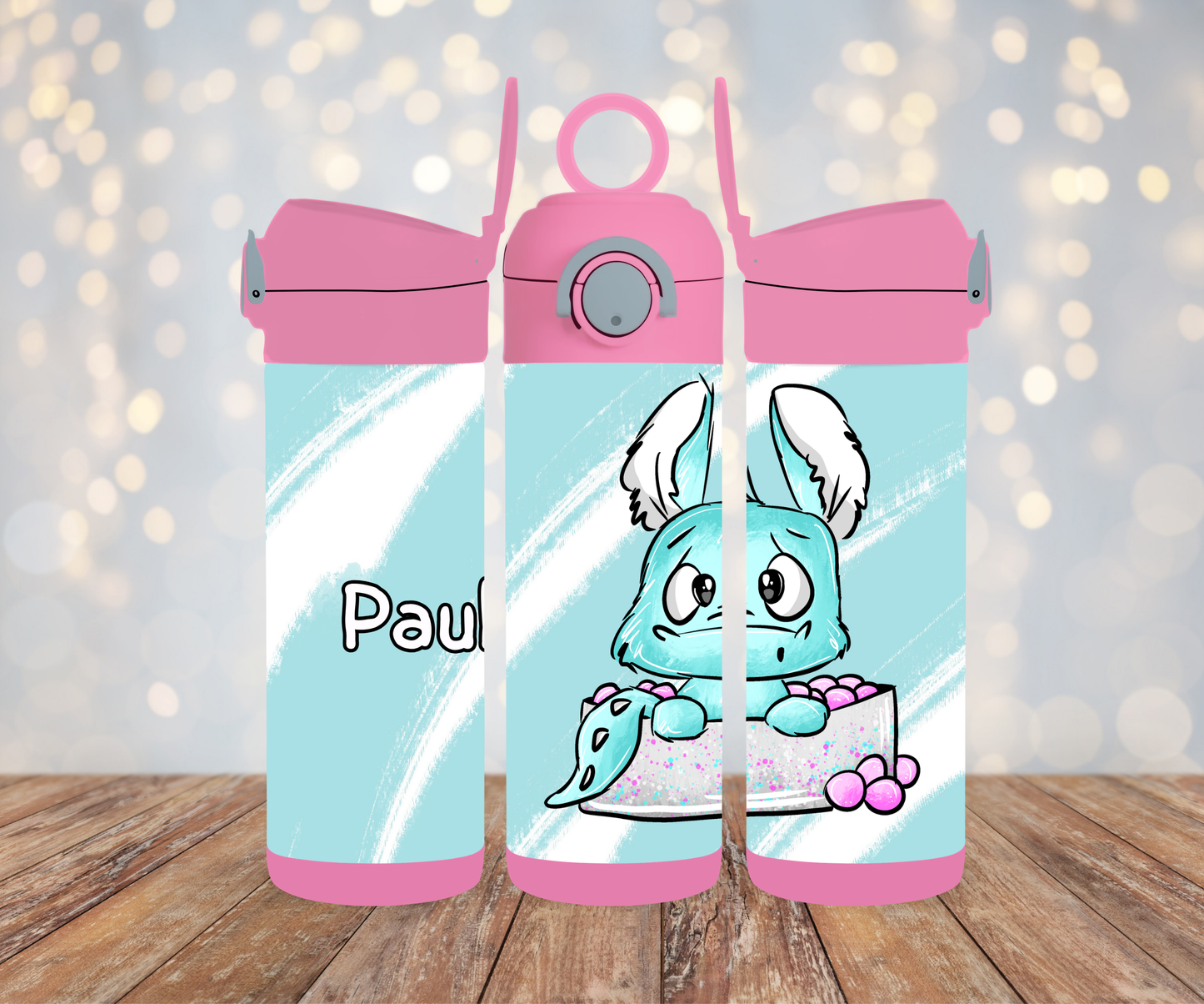Kinderflasche Schnubbirella Bällebad Blau
