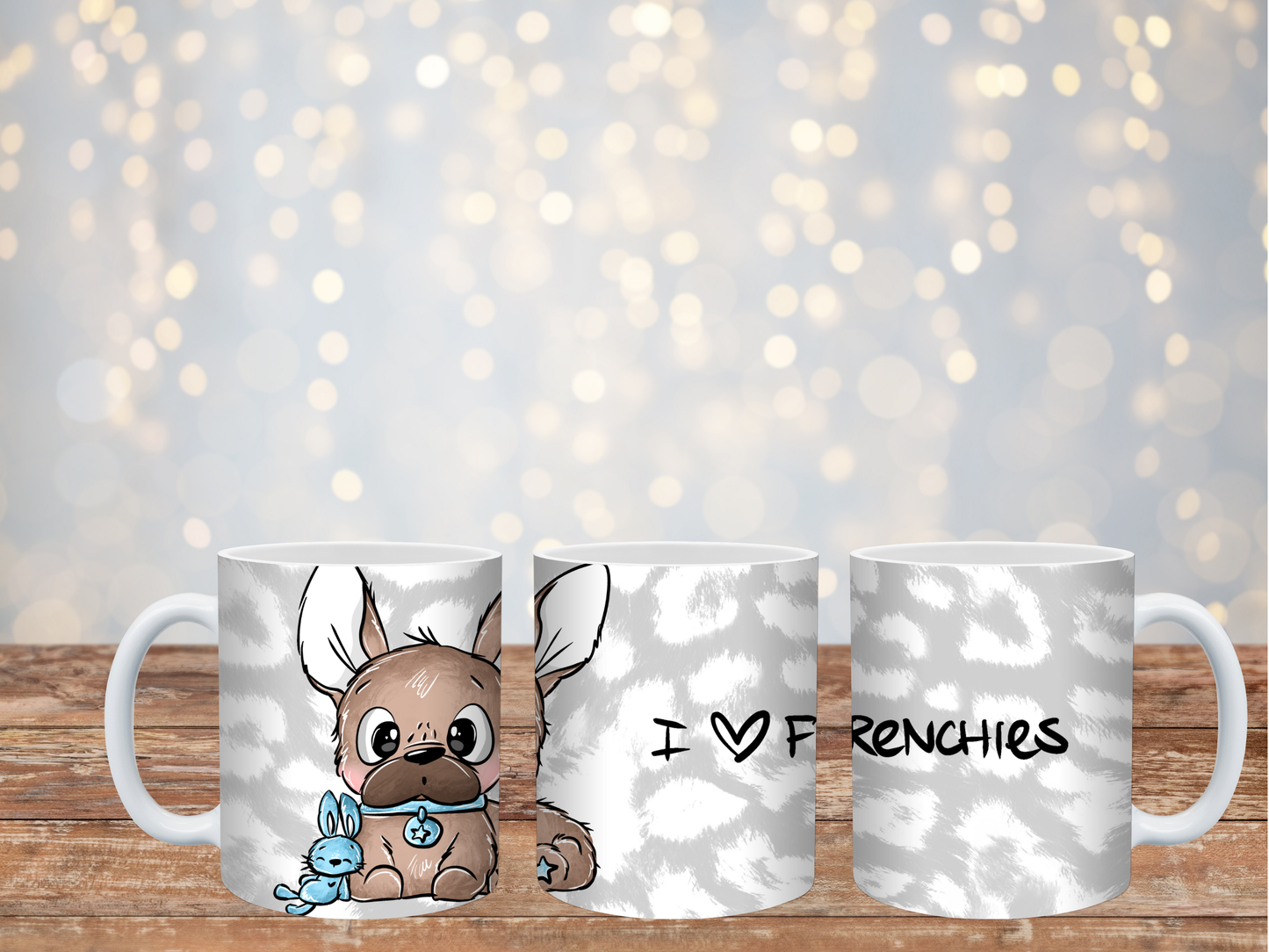 Schnubbi I Love Frenchies Tasse 8