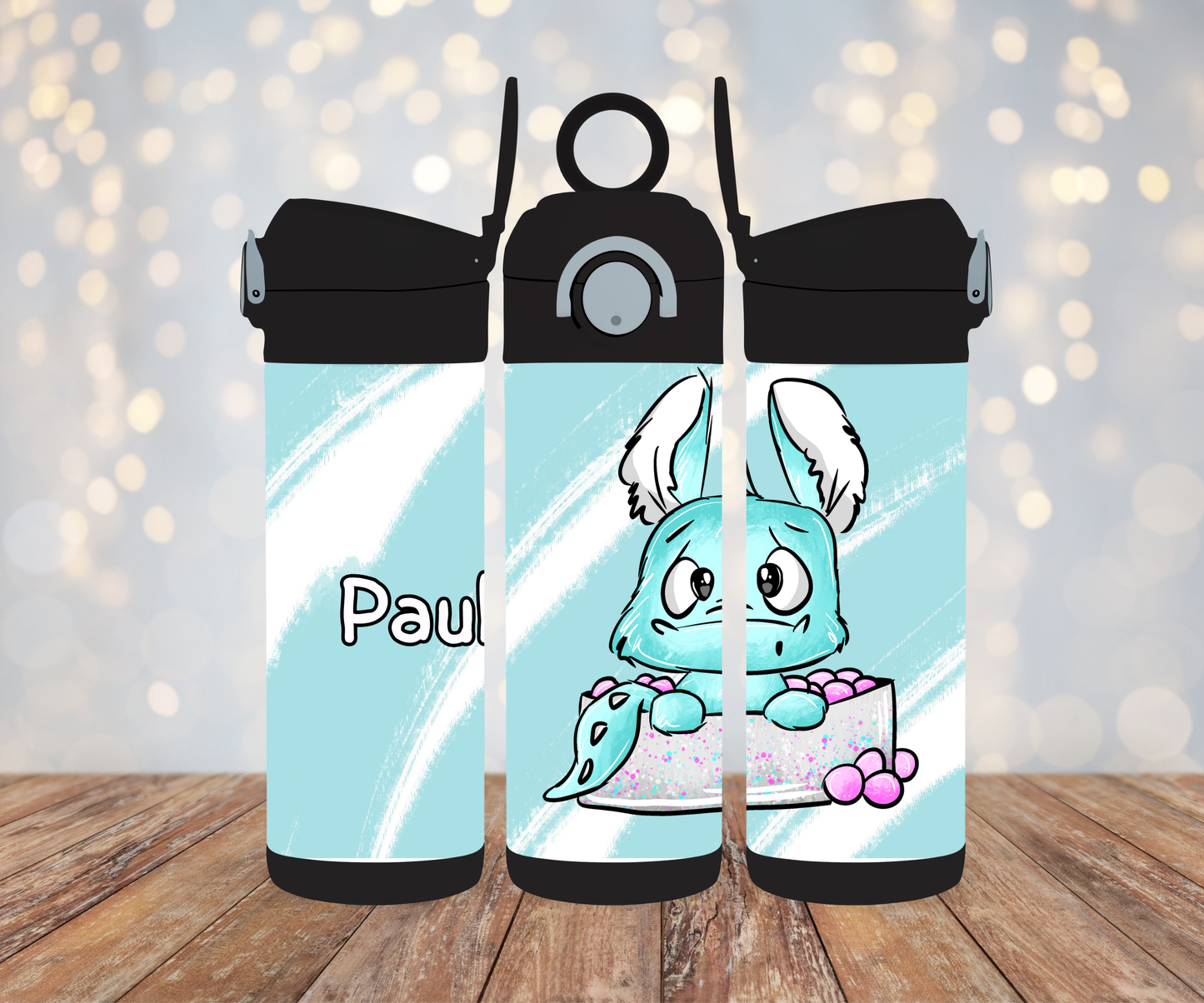 Kinderflasche Schnubbirella Bällebad Blau