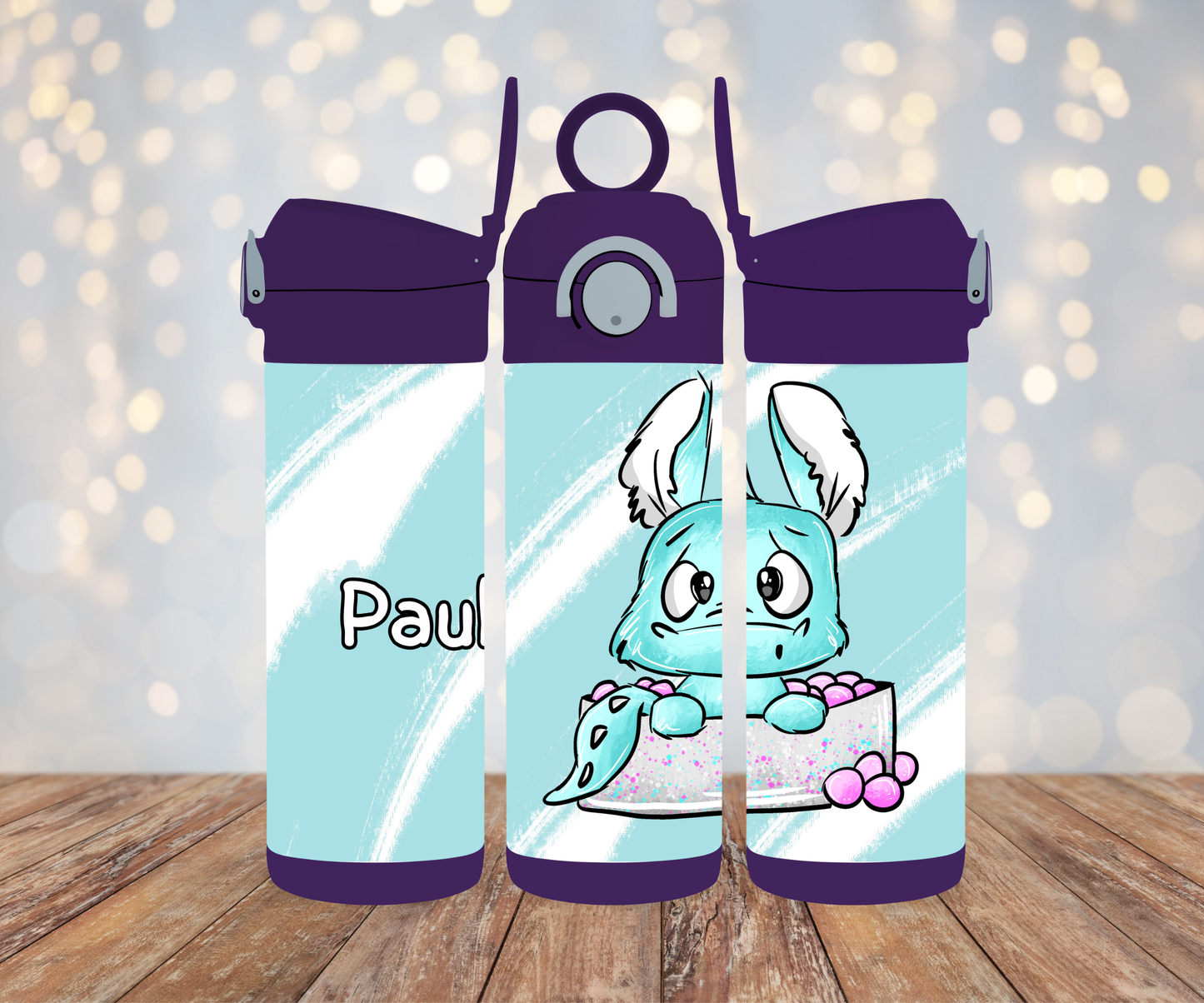 Kinderflasche Schnubbirella Bällebad Blau