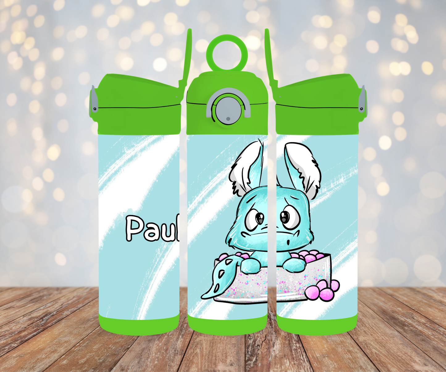 Kinderflasche Schnubbirella Bällebad Blau