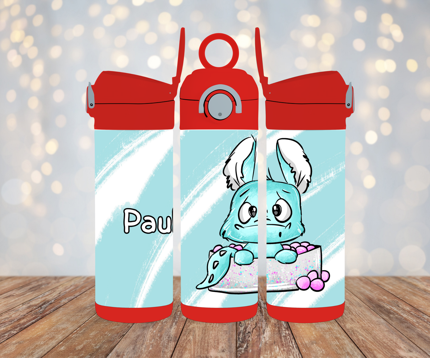 Kinderflasche Schnubbirella Bällebad Blau