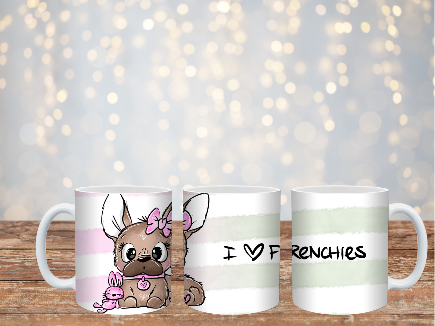 Schnubbi I Love Frenchies Tasse 5