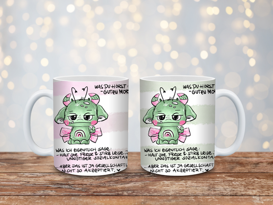 Schnubbi Morgenmuffel Tasse 2