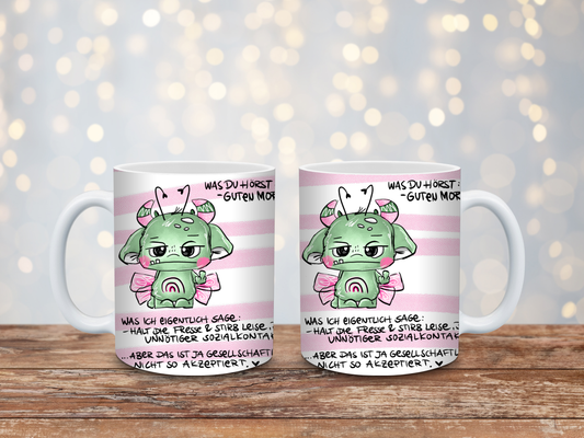 Schnubbi Morgenmuffel Tasse