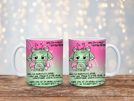 Schnubbi Morgenmuffel Tasse 3