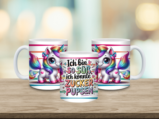Tasse Einhorn Pupsen 330ml