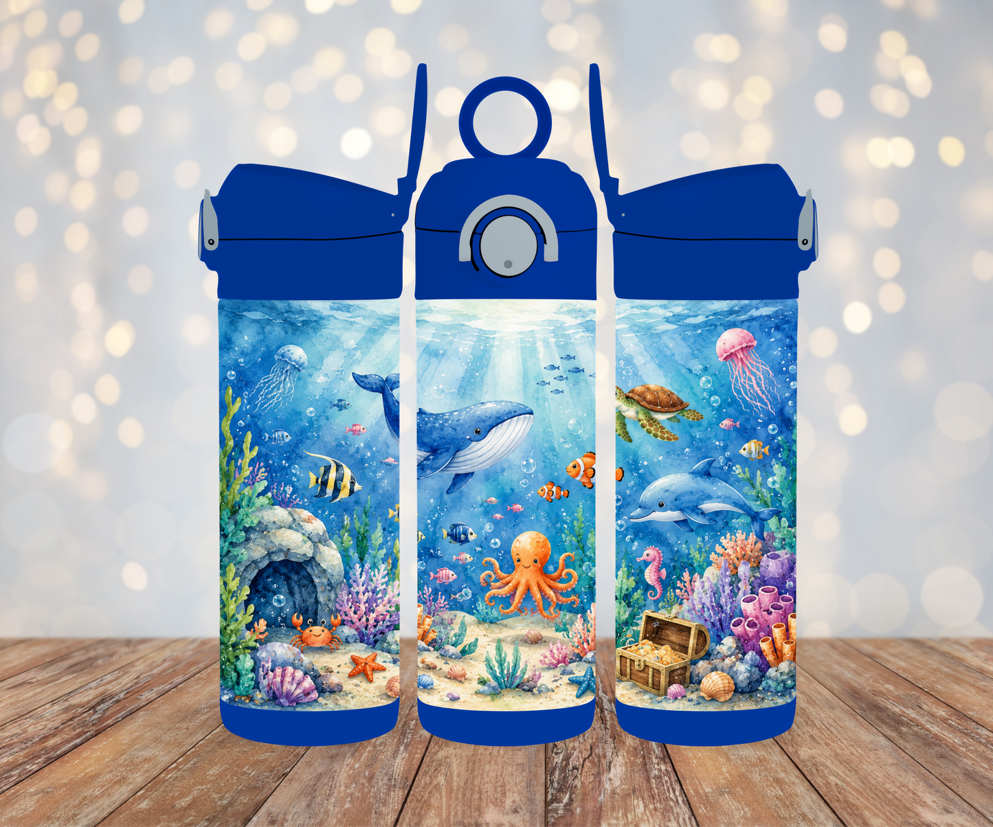 Kinderflasche Meerestiere