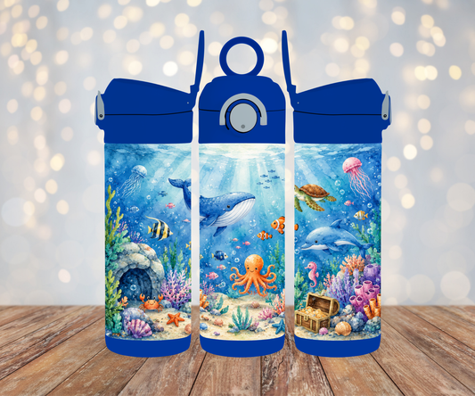 Kinderflasche Meerestiere