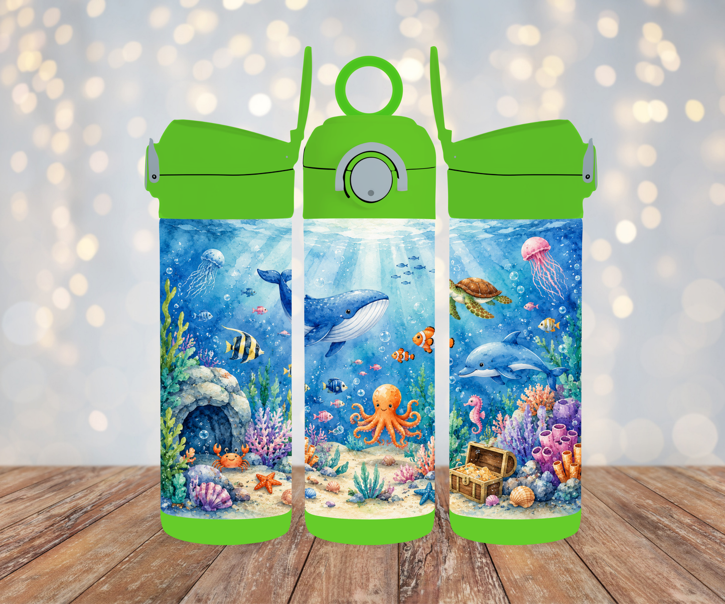 Kinderflasche Meerestiere