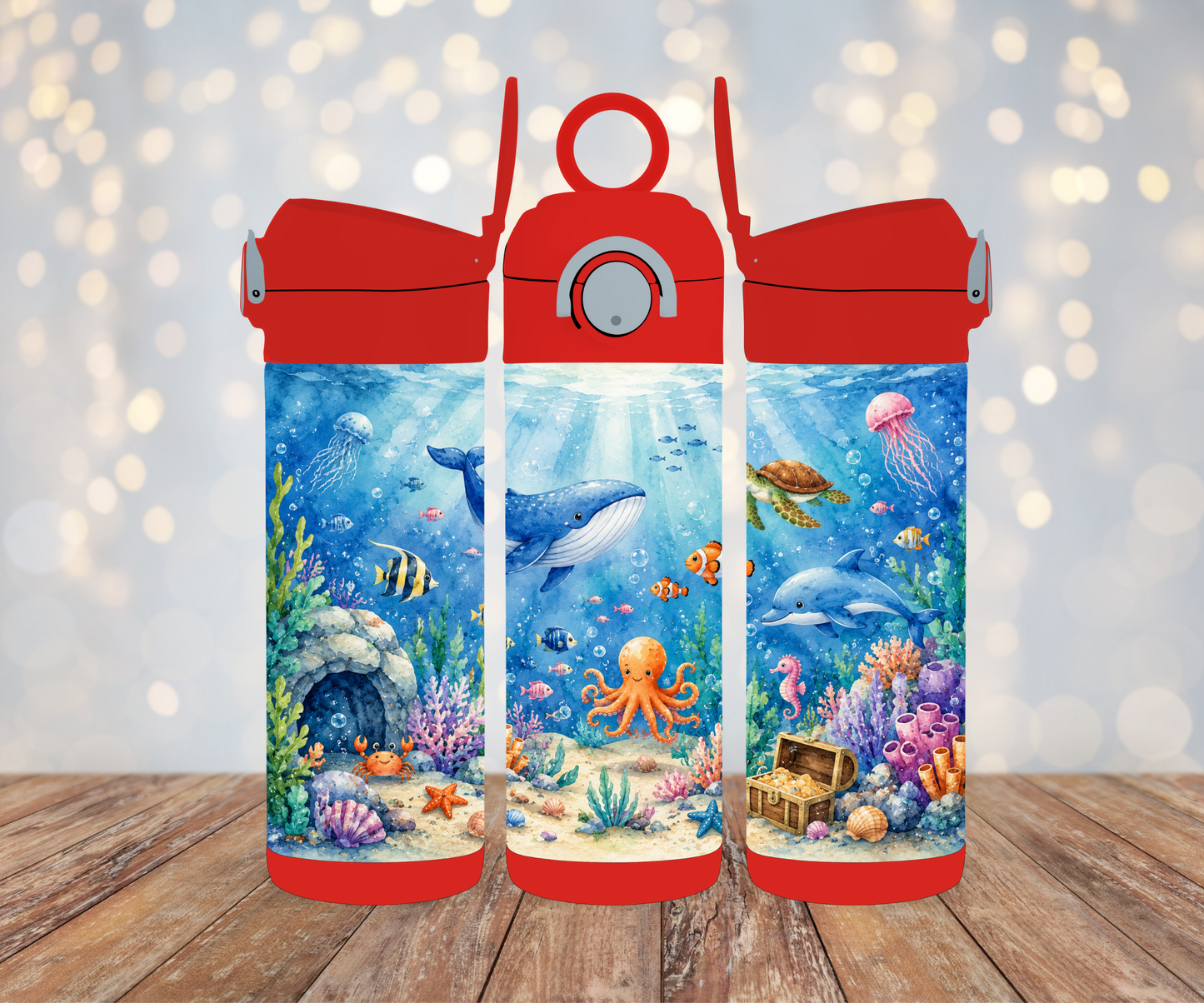 Kinderflasche Meerestiere