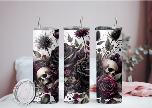 Rosen Totenkopf Becher 2