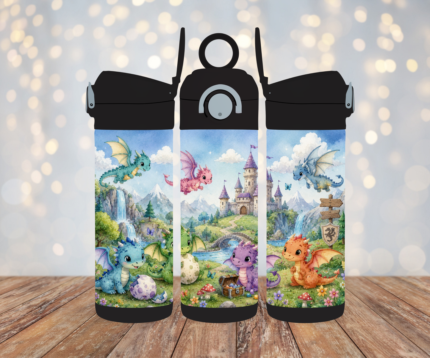 Kinderflasche Süße Drachen