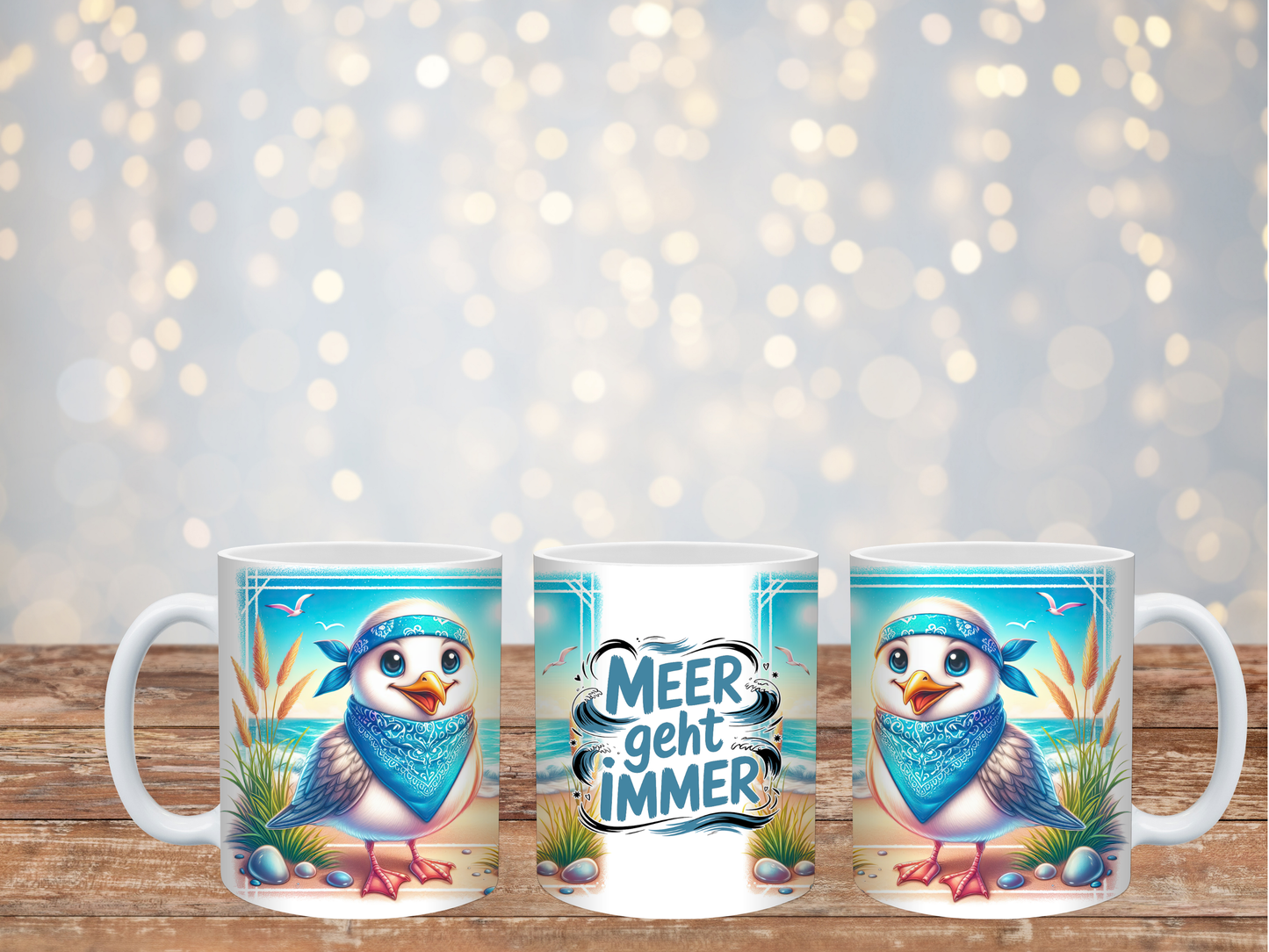 Meer geht immer Tasse