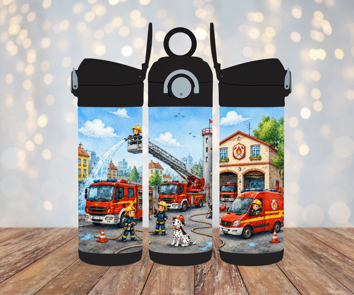 Kinderflasche Feuerwehr