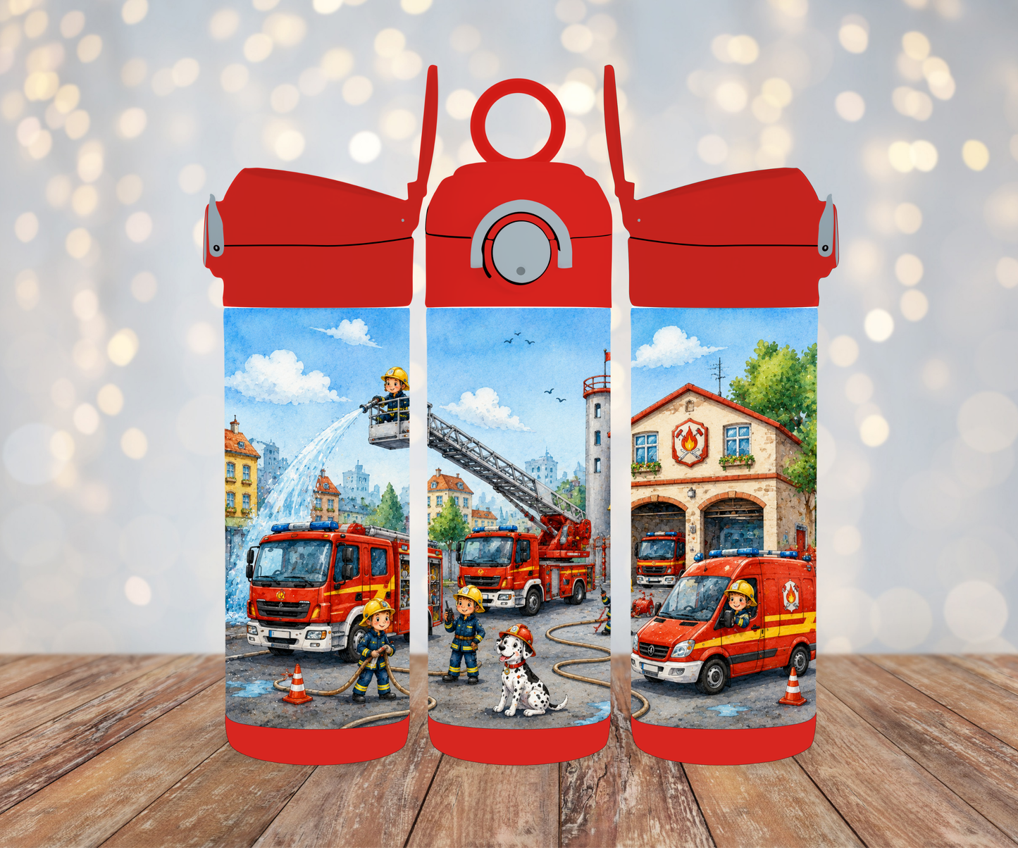 Kinderflasche Feuerwehr