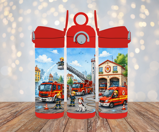 Kinderflasche Feuerwehr
