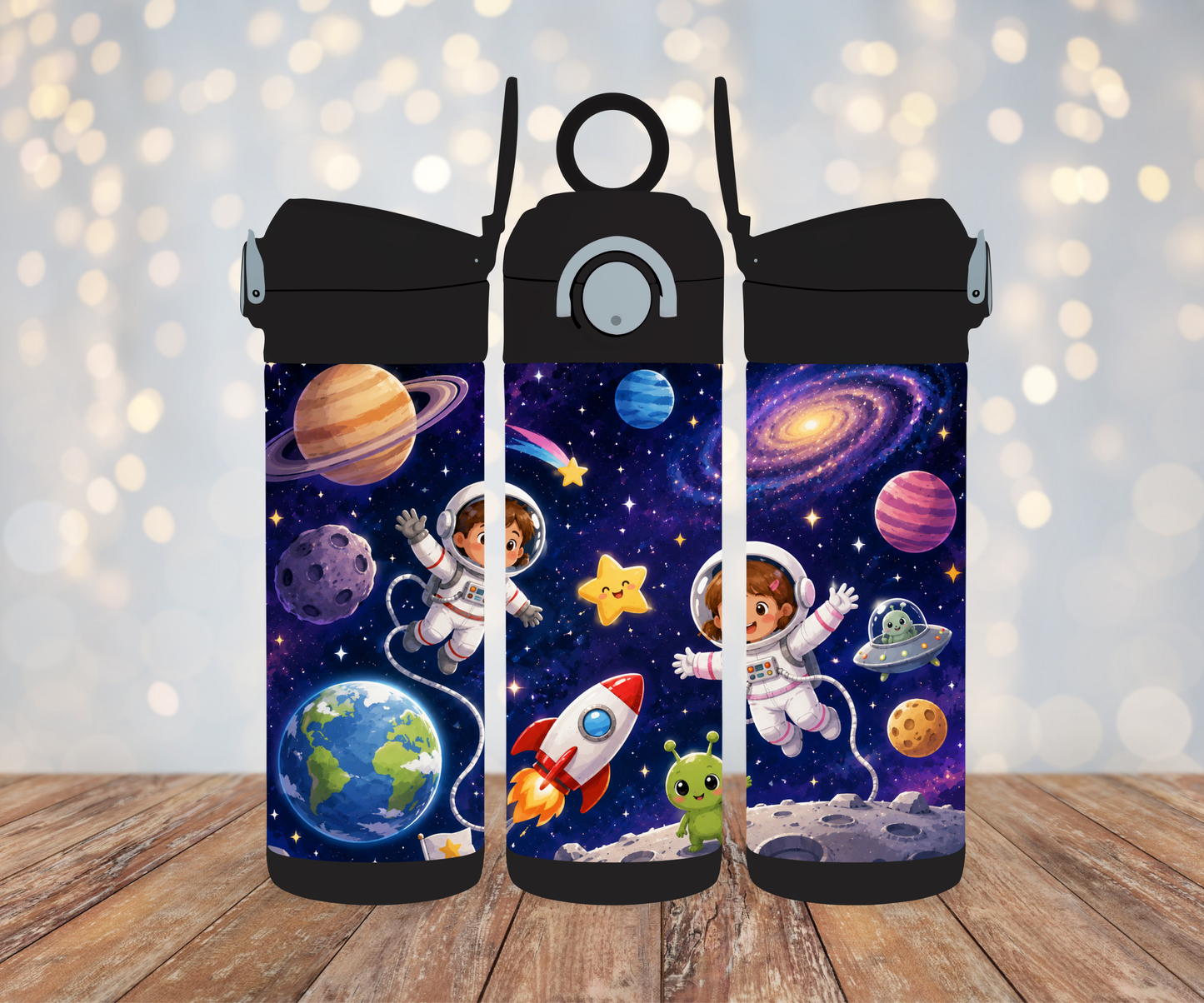Kinderflasche Weltall