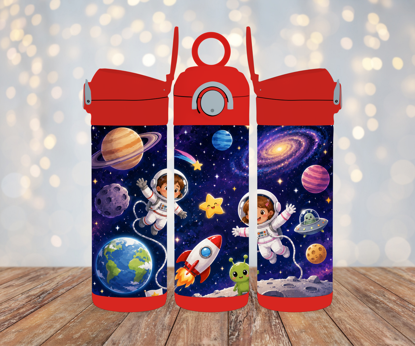 Kinderflasche Weltall