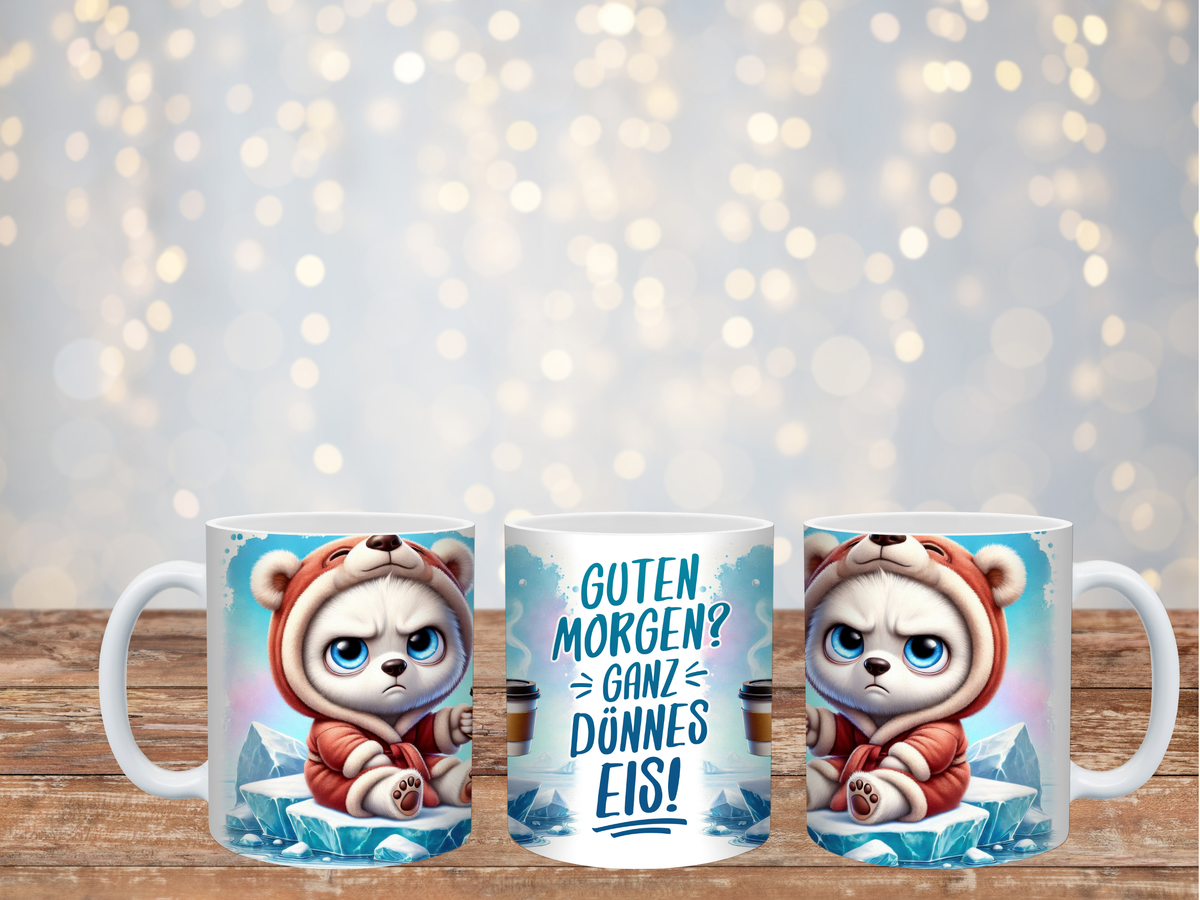 Ganz Dünnes Eis Tasse