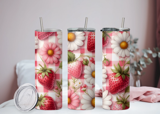 Erdbeer Becher
