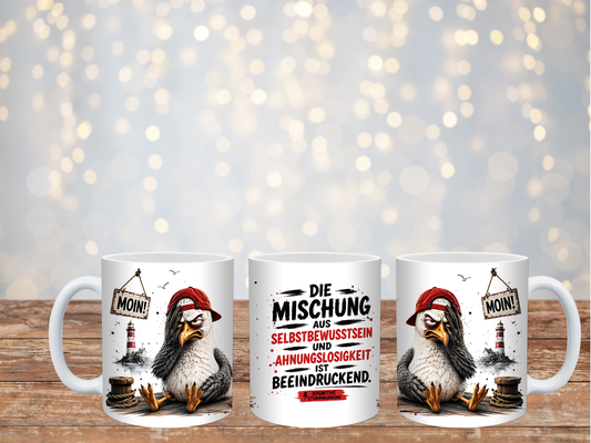 Ahnungslosigkeit Tasse