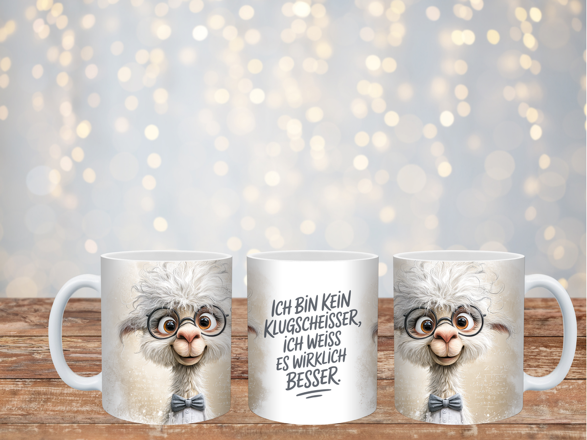 Klugscheißer Tasse