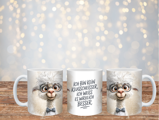 Klugscheißer Tasse