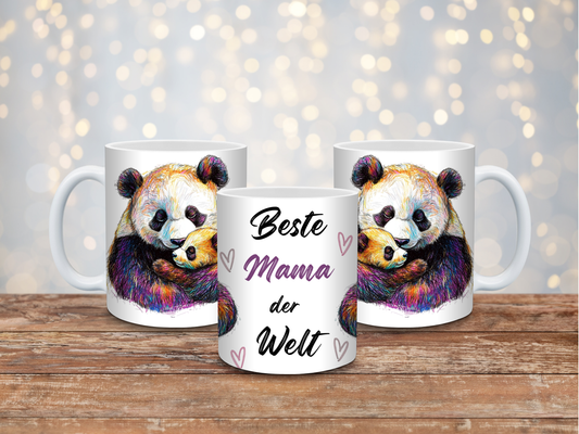 Mama Panda Tasse
