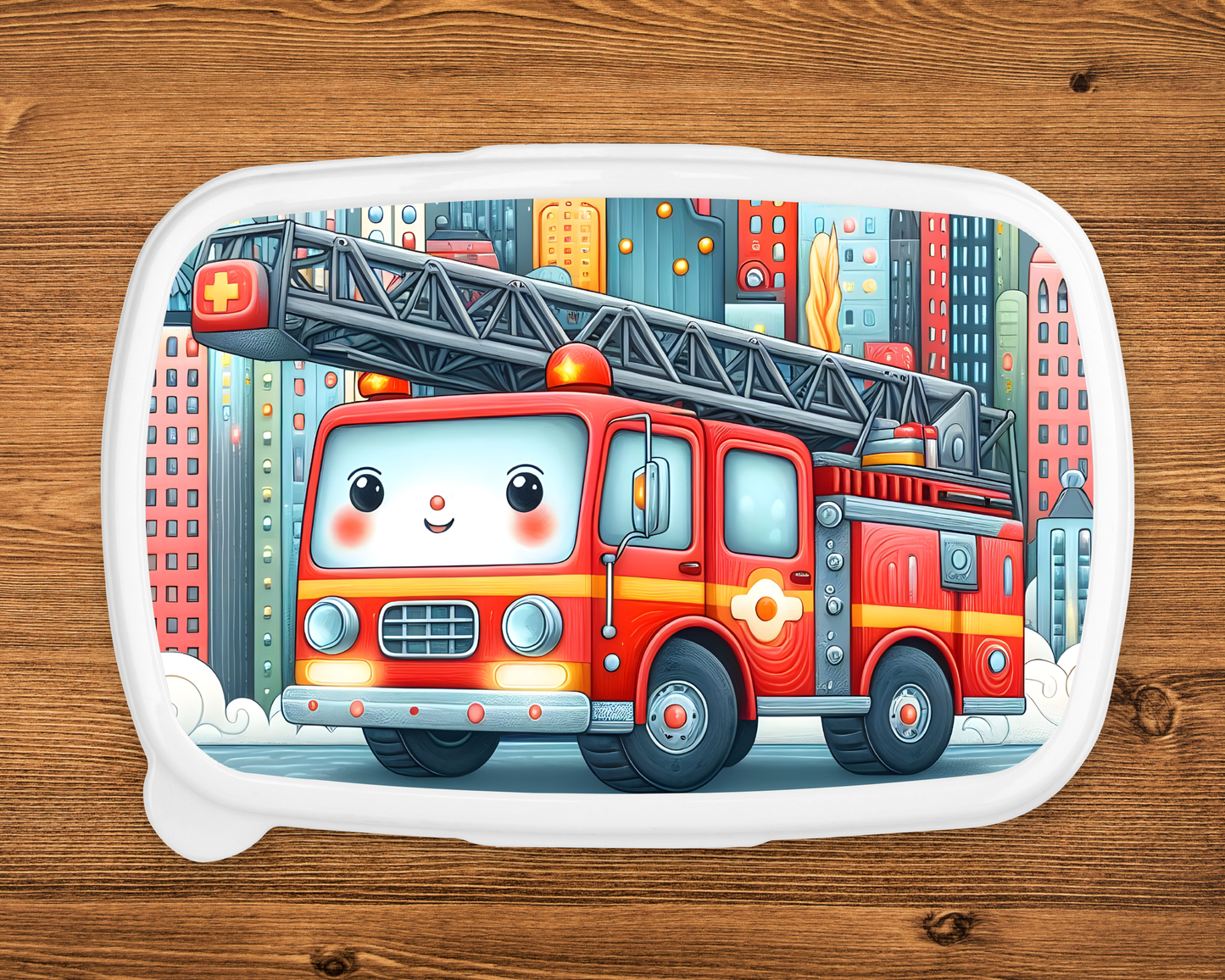 Lunchbox Feuerwehrauto