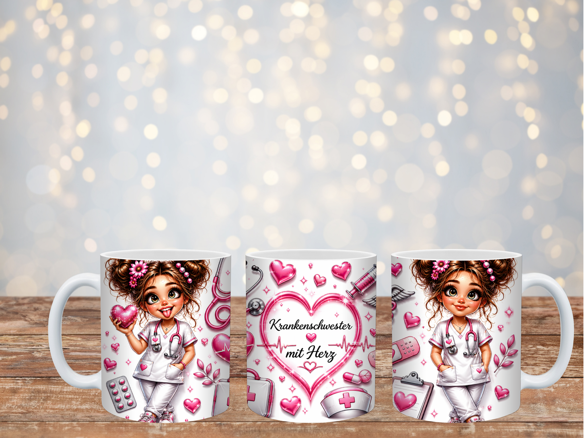 Krankenschwester Tasse