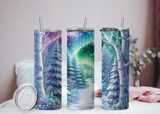 Winterlandschaft Becher