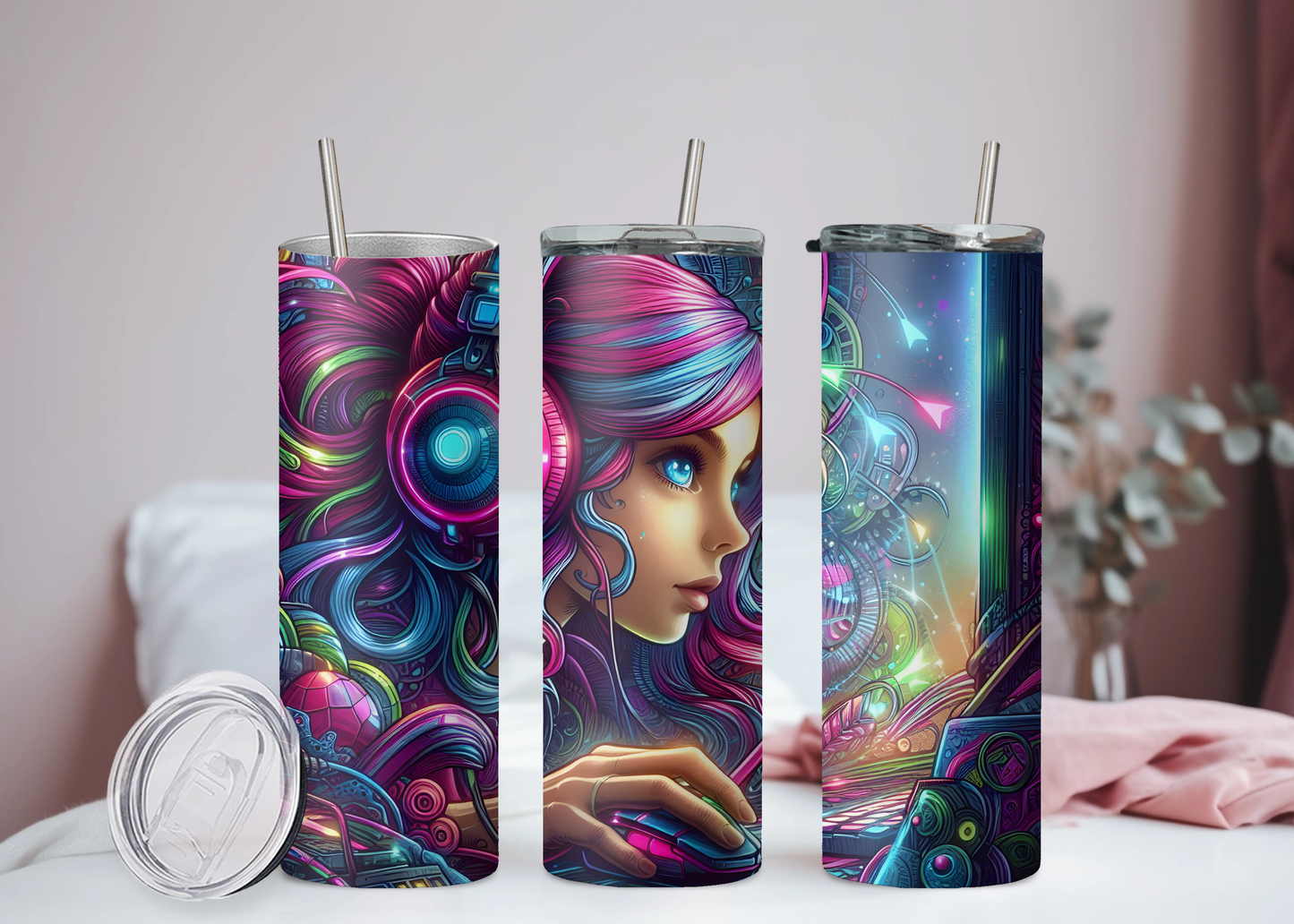 Gamergirl Becher