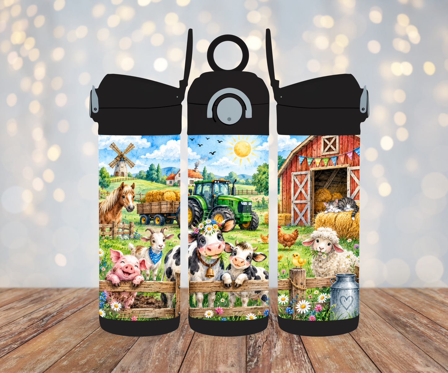 Kinderflasche Bauernhof