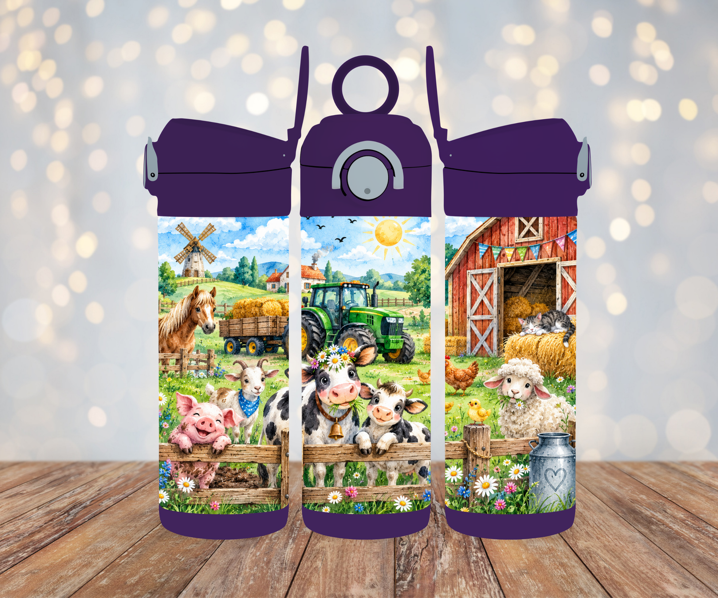 Kinderflasche Bauernhof