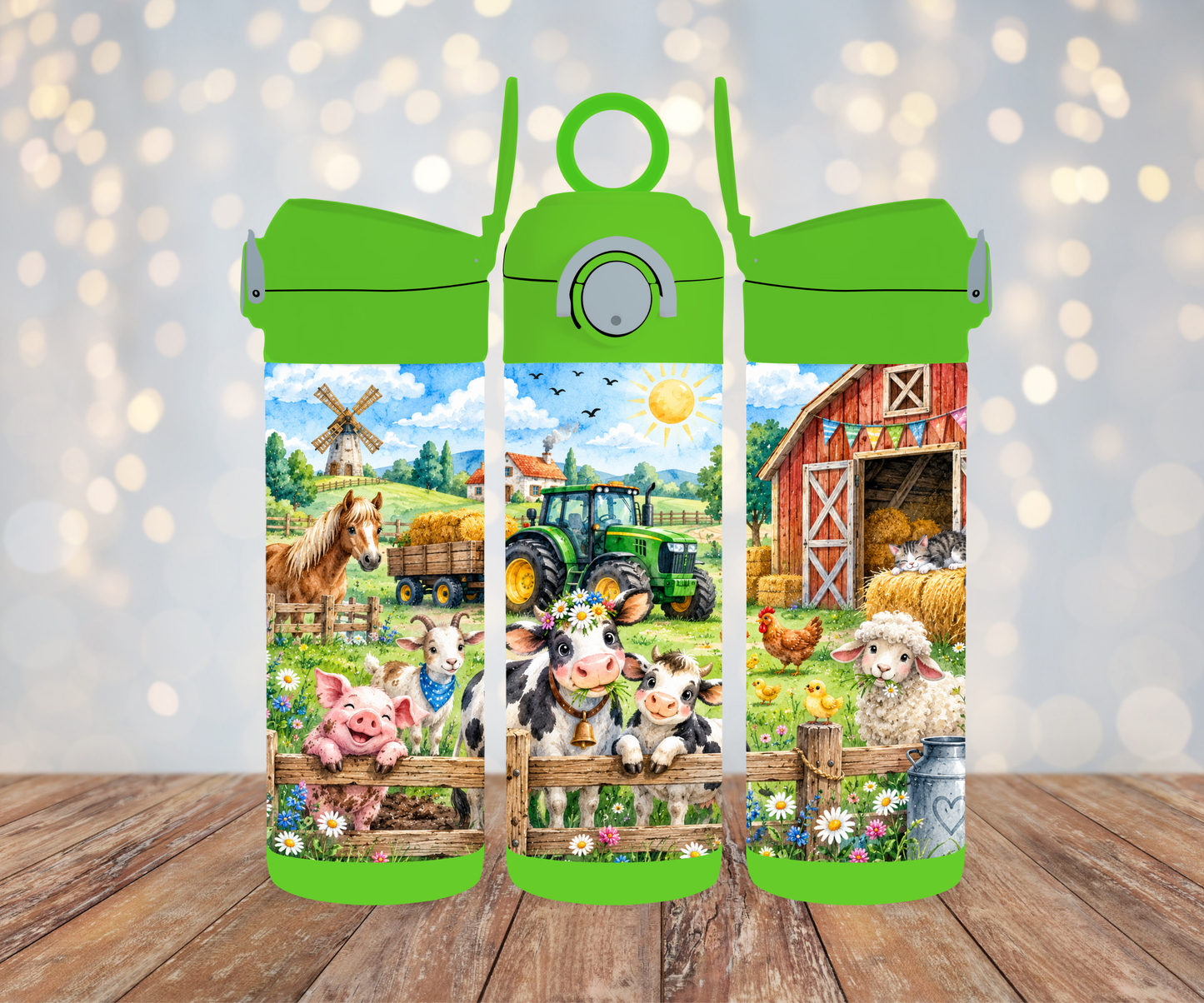 Kinderflasche Bauernhof