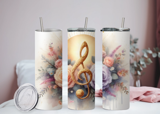Notenschlüssel Becher 3