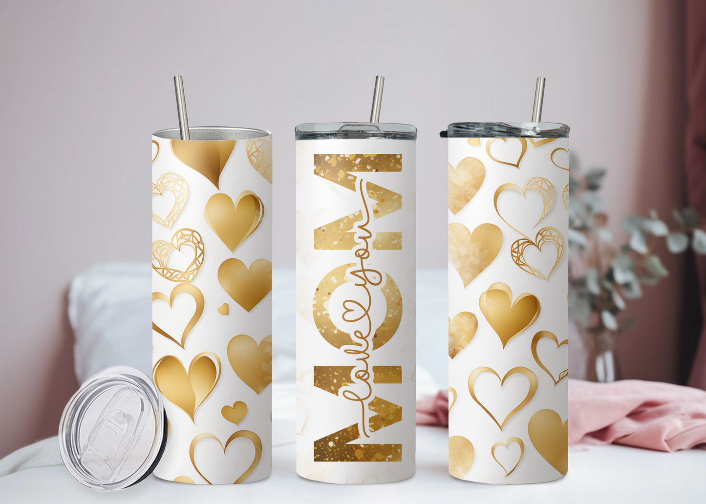 Mama Gold Becher