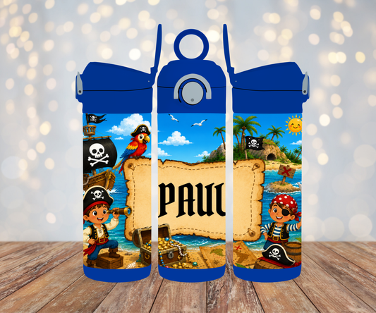 Kinderflasche Piraten Personalisiert