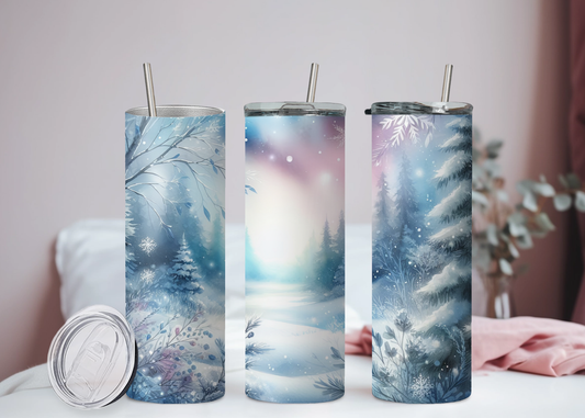 Winterlandschaft Becher 12