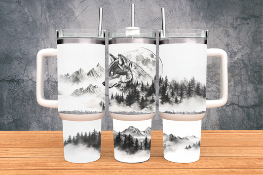Wolf Berge 40OZ Tumbler