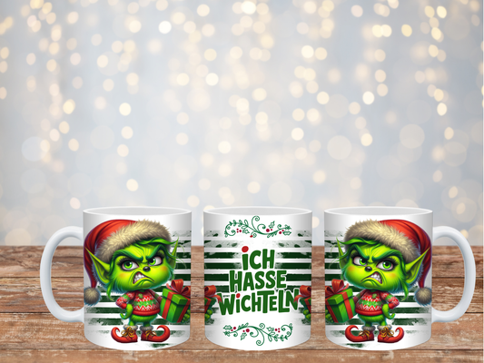 Ich Hasse Wichteln Tasse