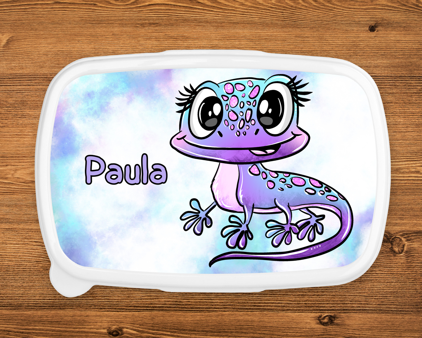 Lunchbox Schnubbirella Geckoliebe Lila