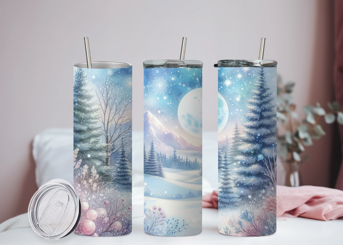 Winterlandschaft Becher 11