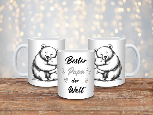 Papa Bär 2 Tasse