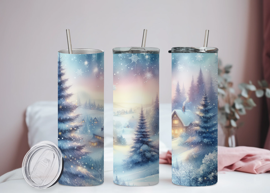 Winterlandschaft Becher 17