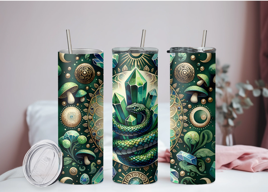 Edelstein Schlange Becher